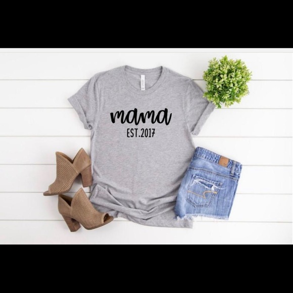 Bella Canvas Tops - Customized mama shirt